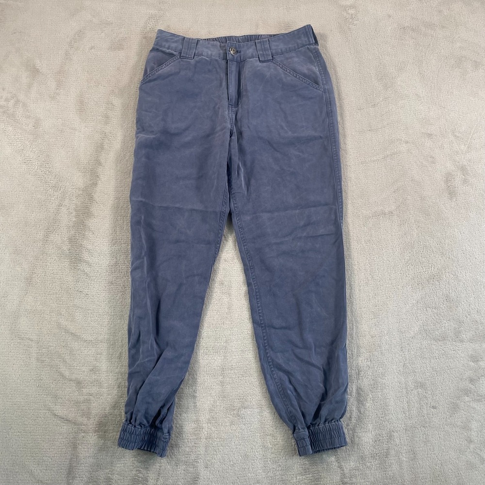 Patagonia Edge‎ Win Joggers Women 0 Dolomite Blue Stretchy Cuffs Hiking Outdoors